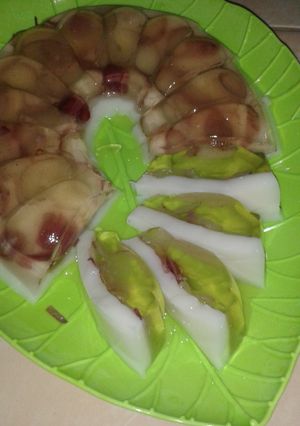 Foto resep Puding anggur susu