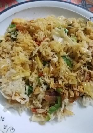 A picture of Vegetable Rice.