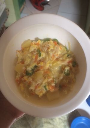 Foto resep Vegie mushroom soup - mpasi 9mo
