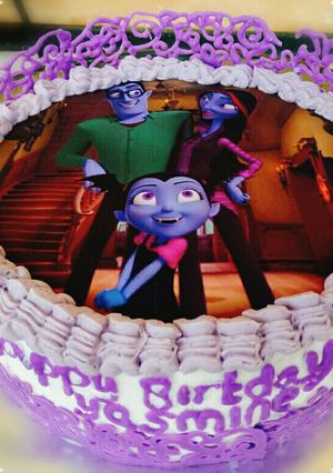 Foto resep Purple Birthday Cake