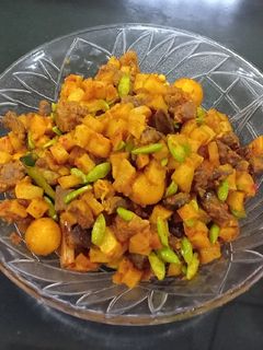 Foto resep Sambel goreng kentang, ati ampela + pete