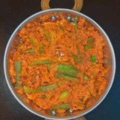 A picture of Masala bhindi jain.