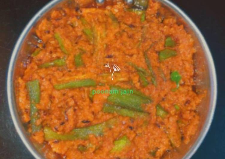 Masala bhindi jain