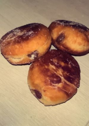 Une photo de Beignet fourrage nutella