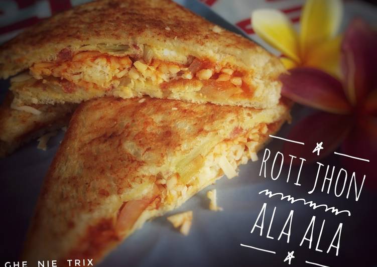 urutan Memasak Roti Jhon Ala Ala yang Bisa Manjain Lidah