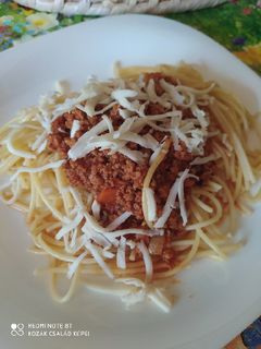 Bolognai spagetti recept fotója