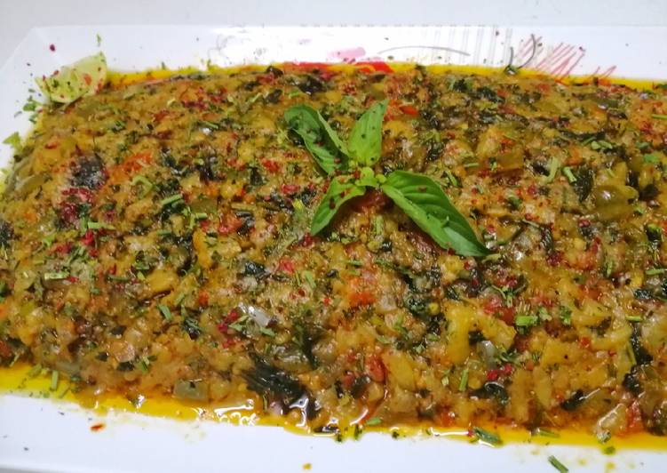سلطة بابا غنوج على الطريقه التركيه بابا كانوش🇹🇷