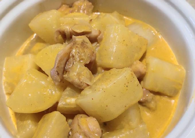 Curried Chicken and Daikon