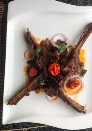 A picture of Special lamb chops.