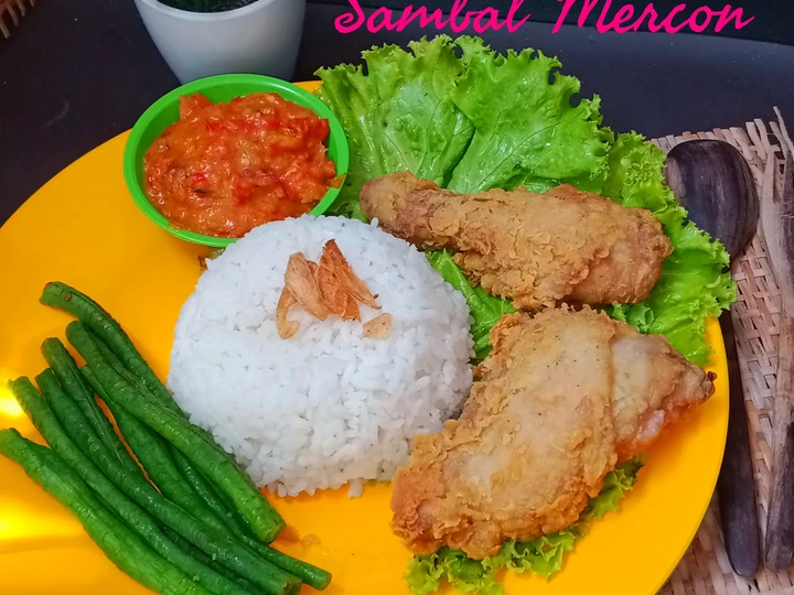 Langkah Gampang Membuat Resep Ayam Crispy Sambal Mercon yang Menggugah Selera Anti Ribet, Lezat Sekali