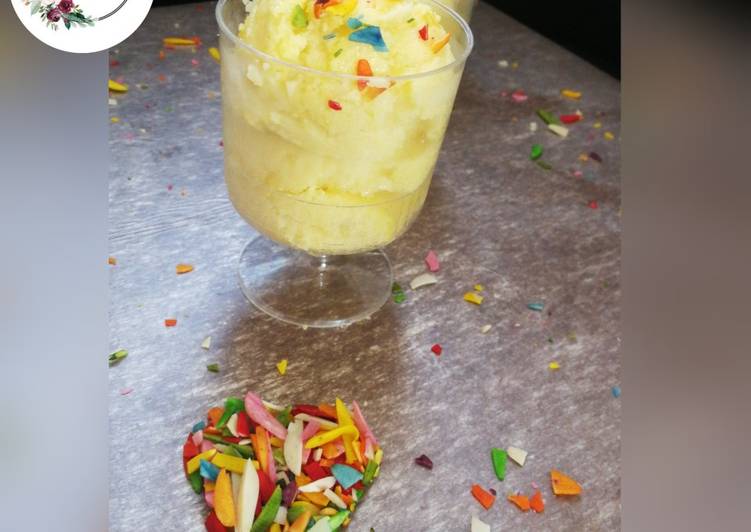 Custard sojee