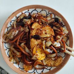 A picture of Hokkien mee.