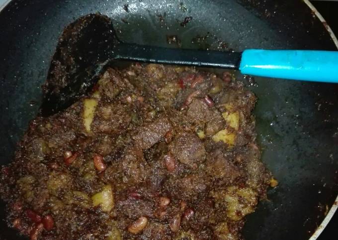 Standar Bagaimana cara bikin Rendang Kering  sesuai selera