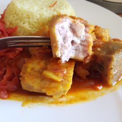A picture of Nduma (Arrow Roots) Curry#mycreativearrowrootscontest.