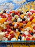 Salade de fruits multicolore