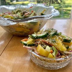 A picture of Chopped Thai Mango Salad.