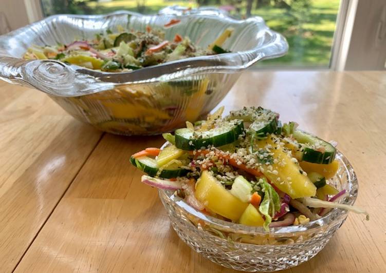 Steps to Make Speedy Chopped Thai Mango Salad