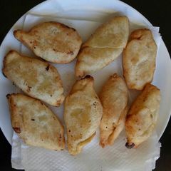 A picture of Fried Coated Banana (Pisang Molen) *Vegan.