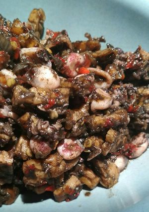 Foto resep Sambal Baby Cumi basah