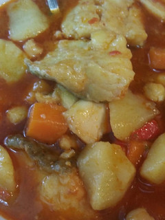 Una foto de Guiso con bacalao