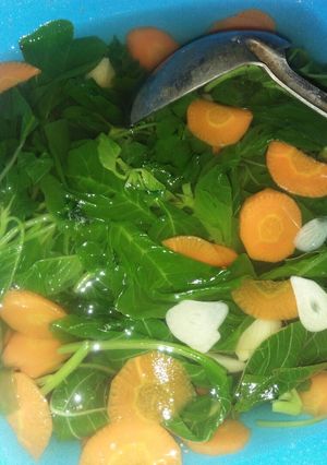 Foto resep Sayur bayam