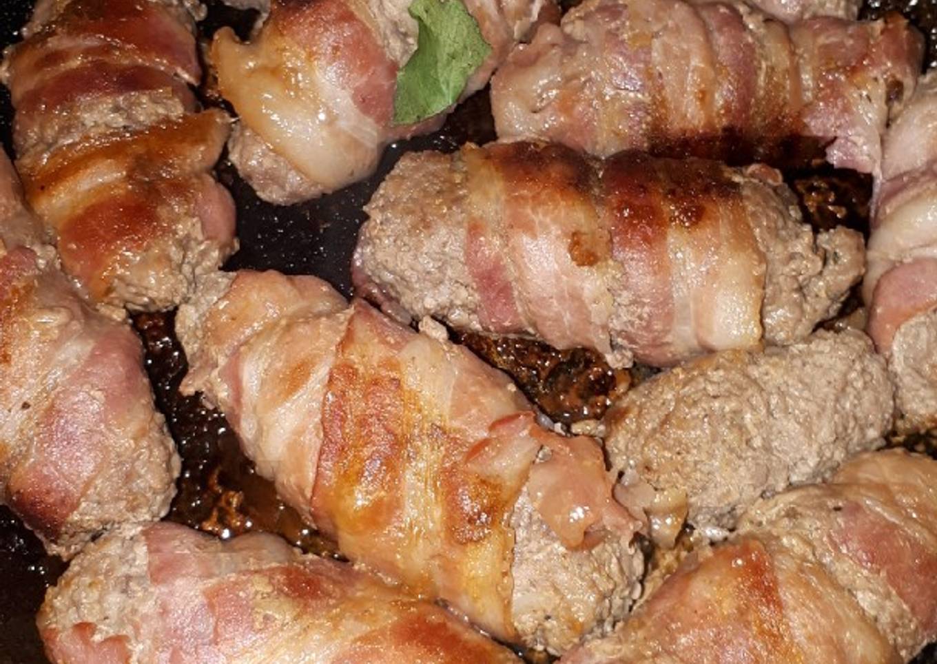 Enrrollados de carne magra