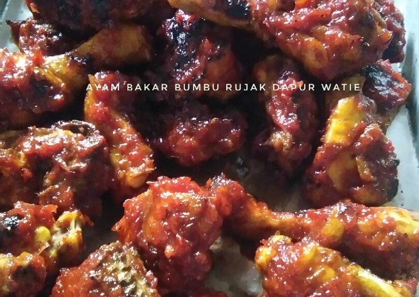 Ayam bakar bumbu rujak