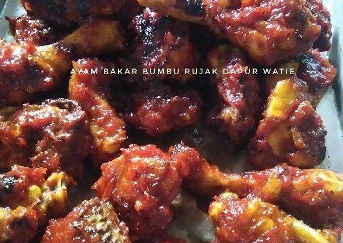 Ayam bakar bumbu rujak