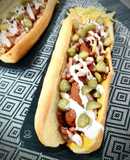 Hot dog ranchero XL