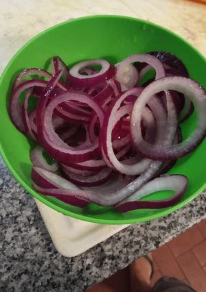 Una foto de Cebolla morada rebajada