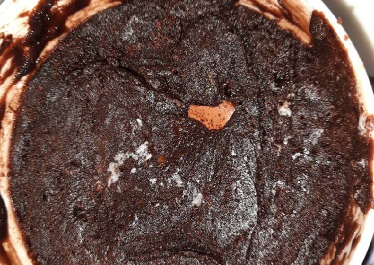 How to Make Speedy Brownie in a bowl