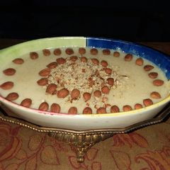 A picture of Badami kheer.