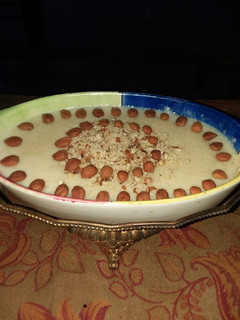 A picture of Badami kheer.