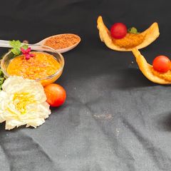 A picture of Muhammara dip.