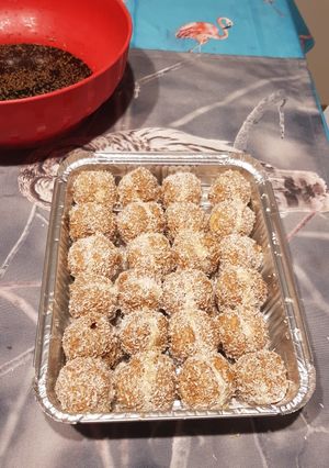 Foto di Amaretti con mascarpone e cocco