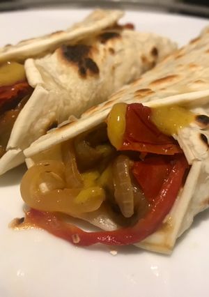 Una foto de Wrap veggie