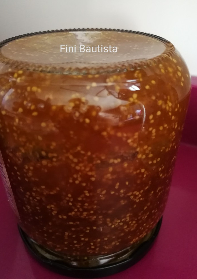 Una foto de Mermelada de higos en panificadora Moulinex