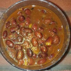 A picture of Rajma masala.