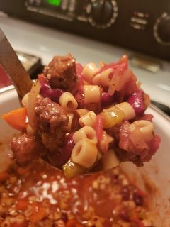 A picture of Pasta e Fagioli (Amy style).