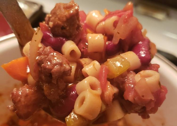 Dinner Ideas Pasta e Fagioli (Amy style)