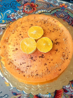 عکسی از دستور کیک پرتقالی😋😋