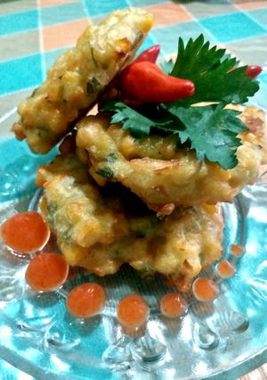 Foto resep Bakwan jagung simple