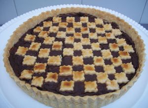 Una foto de Crostata al chocolate