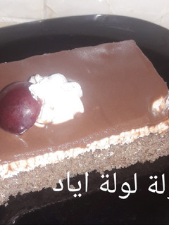 صورة لوصفة كيكة الطبقات بالشوكولاته