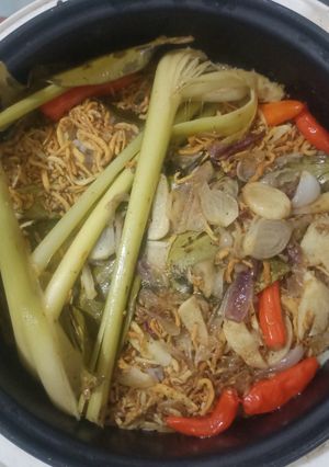 Foto resep Nasi liwet magic com