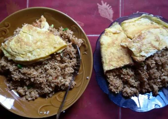 Resep Nasi Goreng Telor Dadar Oleh Astri Unonongo Cookpad