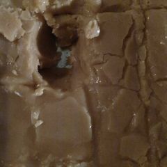 A picture of Scottish Tablet (U.S measurements).