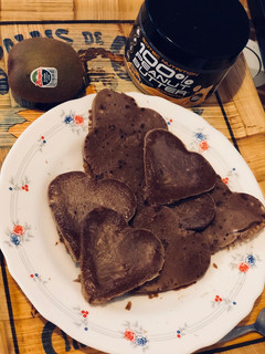 Una foto de Tortitas de avena fitness!❤️🥞🥜💪🏽🤤