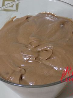 Una foto de Frosting de crema de cacao