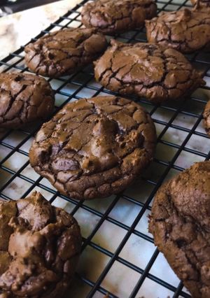صورة لوصفة كوكيز براونيز 🍪😋 لذيذ 🥰